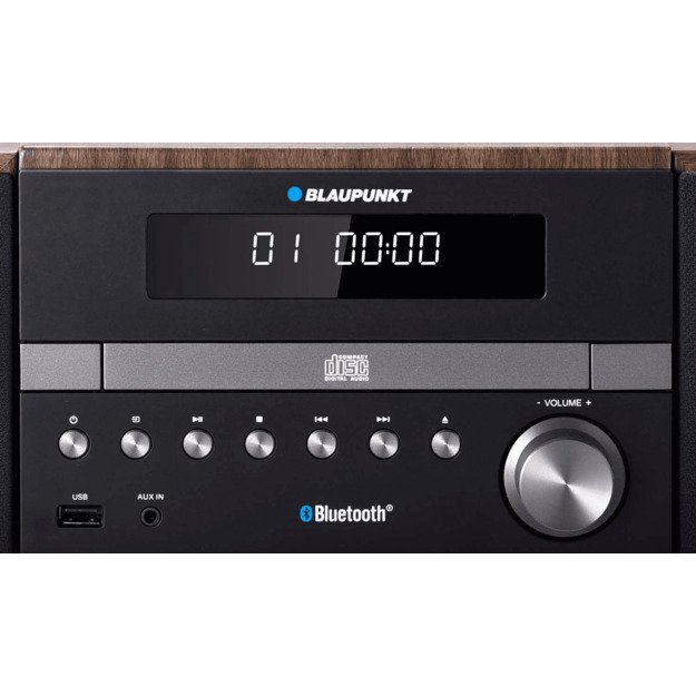 Blaupunkt MS46BT home audio system Home audio micro system 100 W Black, Wood 2
