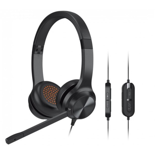 Ausinės su mikrofonu CHAT USB 1