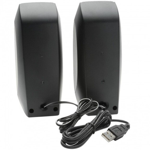 Garso kolonėlės Logitech S150 1.2Watt RMS 2.0 USB Digital Stereo for Business (980-000029), juodos