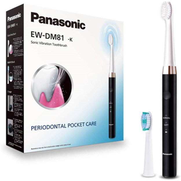 PANASONIC EW-DM81-K503 Elektrinis dantų šepetėlis