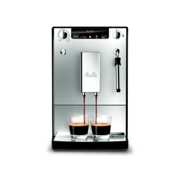 MELITTA E953-202 SOLO&ampMILK automatinis kavos aparatas, juoda-sidabro