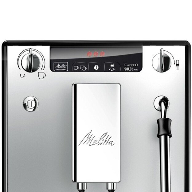 MELITTA E953-202 SOLO&ampMILK automatinis kavos aparatas, juoda-sidabro