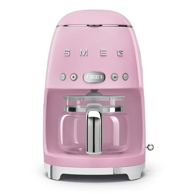 Smeg 50 s Style Drip Filter Coffee Machine DCF02PKEU Pink