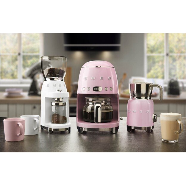 Smeg 50 s Style Drip Filter Coffee Machine DCF02PKEU Pink