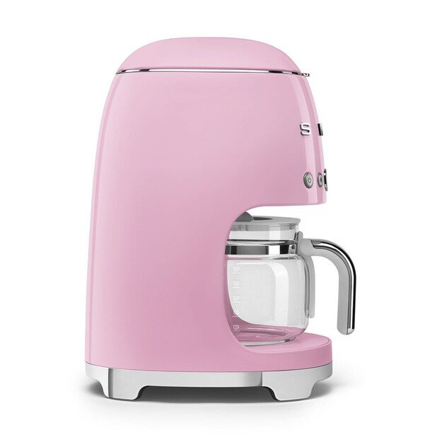 Smeg 50 s Style Drip Filter Coffee Machine DCF02PKEU Pink
