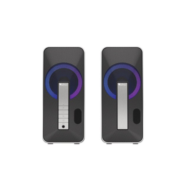Genesis | Computer Speaker | Helium 100BT RGB | Bluetooth | Silver/Black | Gaming Speakers | Wireless connection 3