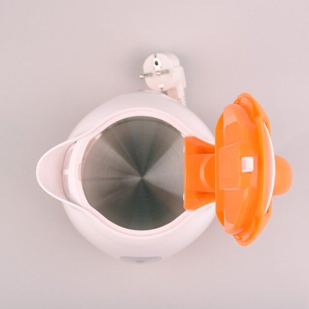 Feel-Maestro MR012 orange electric kettle 1 L Orange, White 1100 W