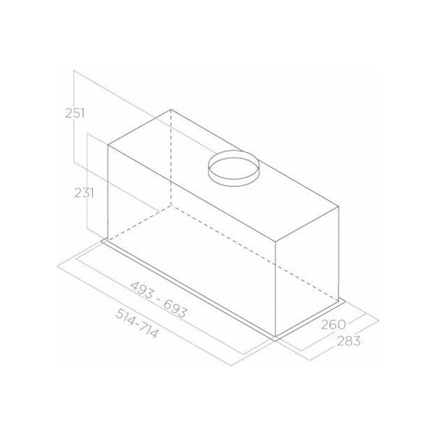 ELICA FOLD BL MAT/A/52