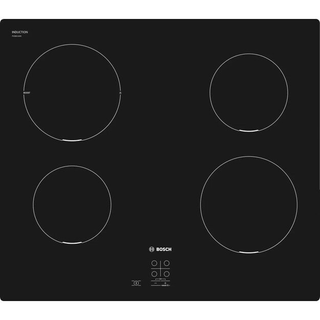 Bosch Serie 2 PUG611AA5E hob Black Countertop 60 cm Zone induction hob 4 zone(s)