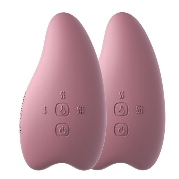 Momcozy A1 warming and vibrating lactation massager - double package