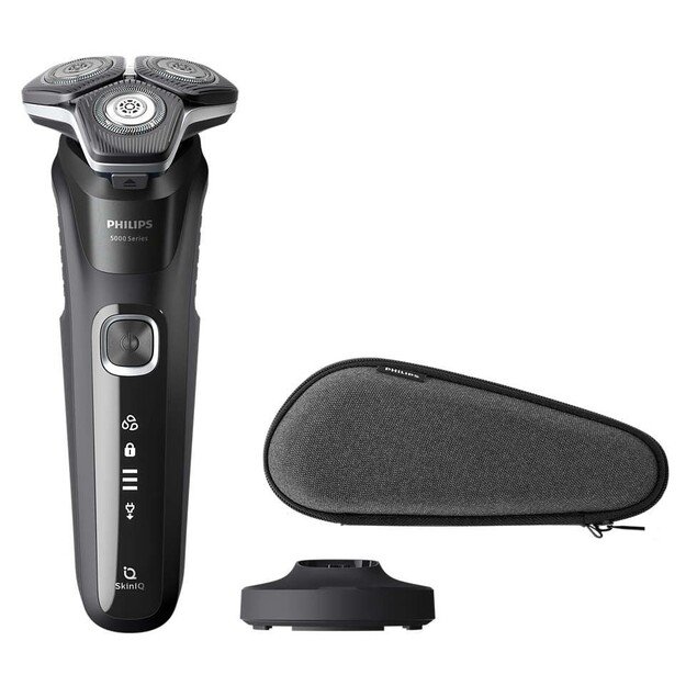 Philips SHAVER Series 5000 S5898/35 Wet and dry electric shaver with 2 accessories