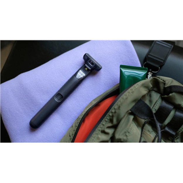 Philips | Shaver | OneBlade QP1424/65 | Operating time (max) 30 min | Wet & Dry | NiMH | Charcoal Grey 1