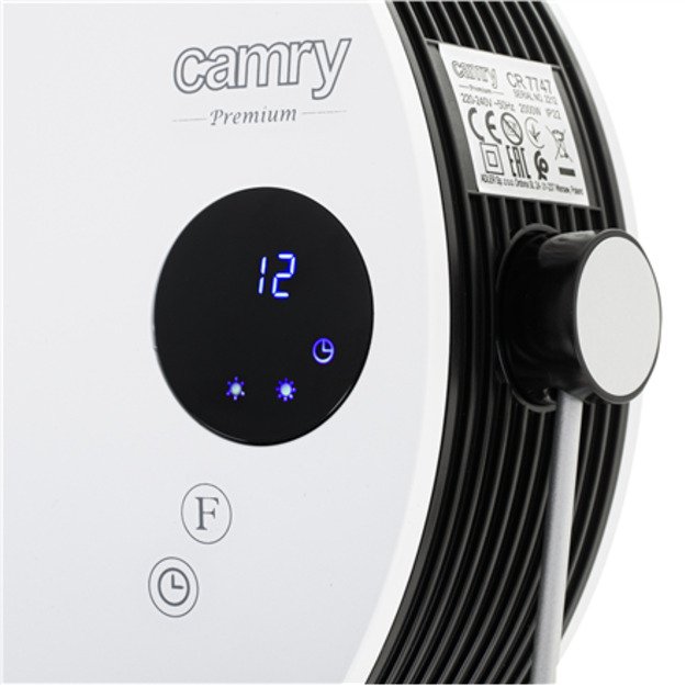 Camry | CR 7747 | Bathroom heater | 2000 W | Number of power levels 2 | White | IPX 2