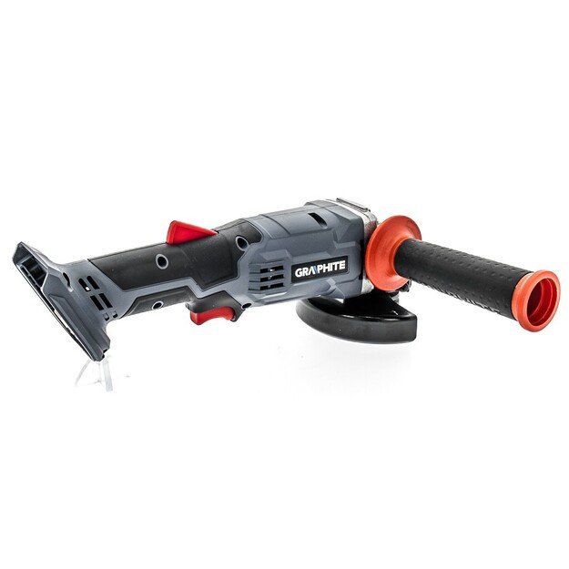 Graphite Energy+ 18V Li-Ion brushless cordless angle grinder 115 mm blade without battery