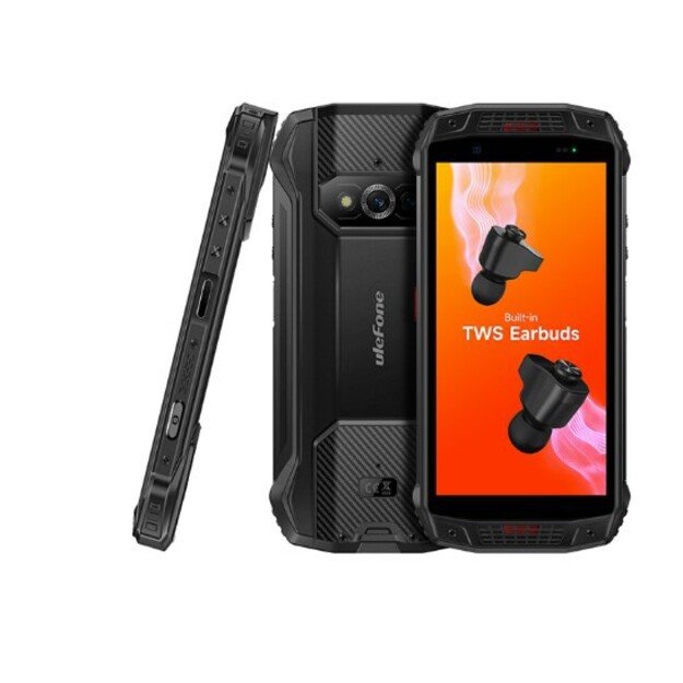Ulefone Armor 15 13.8 cm (5.45 ) Dual SIM Android 12 4G USB Type-C 6 GB 128 GB 6600 mAh Black