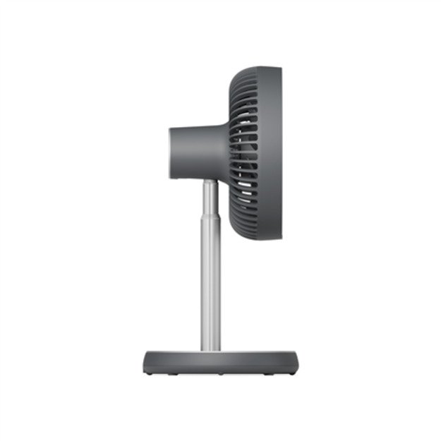 Duux Fan | Rize Flex | Stand Fan | Grey | Diameter 21 cm | Number of speeds 4 | Oscillation | 10 W