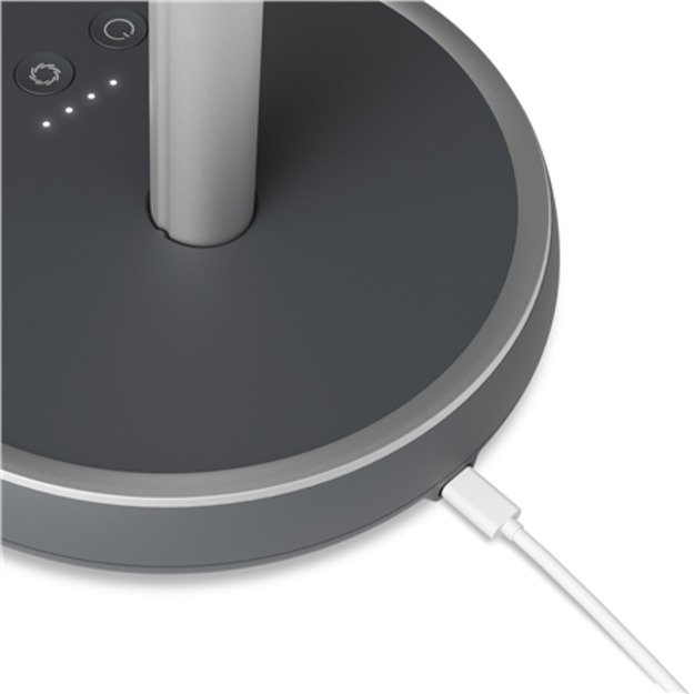 Duux Fan | Rize Flex | Stand Fan | Grey | Diameter 21 cm | Number of speeds 4 | Oscillation | 10 W