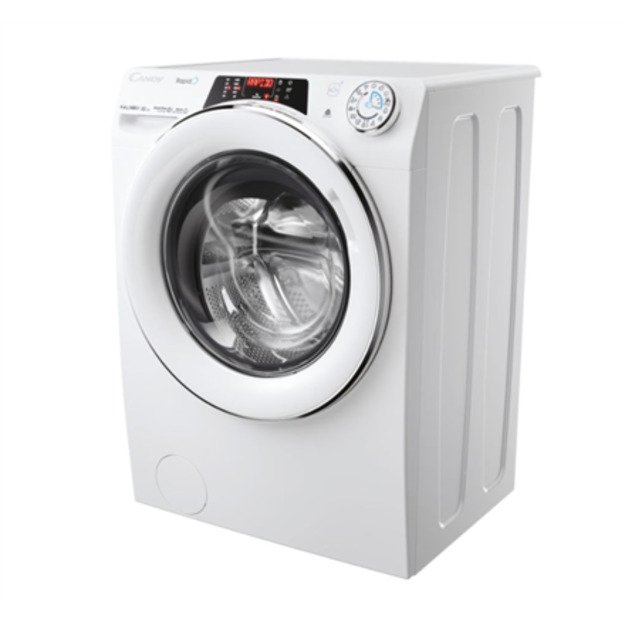 Candy | Washing Machine with Dryer | ROW 4966DWMC7-S | Energy efficiency class D | Front loading | Washing capacity 9 kg | 1400 