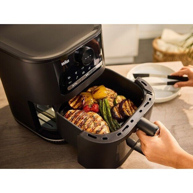 Braun Air Fryer 3in | MultiFry 5 HF5073 | Power 2000 W | Capacity 6 L | Black 2