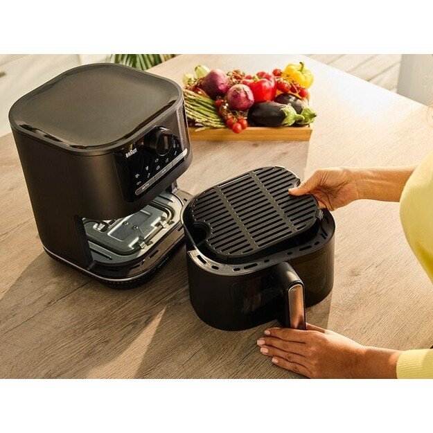 Braun Air Fryer 3in | MultiFry 5 HF5073 | Power 2000 W | Capacity 6 L | Black 3