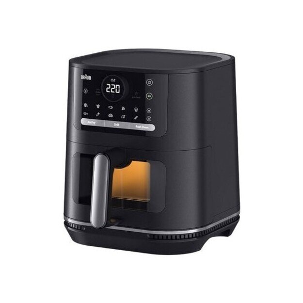 Braun Air Fryer 3in | MultiFry 5 HF5073 | Power 2000 W | Capacity 6 L | Black 1