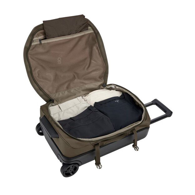 Thule 5602 Chasm Carry on Wheeled Duffel Bag 40L deep khaki 8