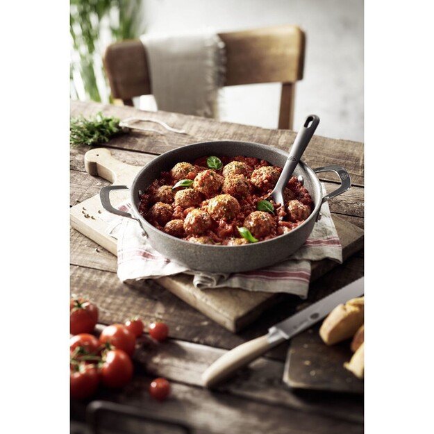 Keptuvė BALLARINI Salina Granitium gili, 2 rankenosnitowa 28 cm 75002-810-0