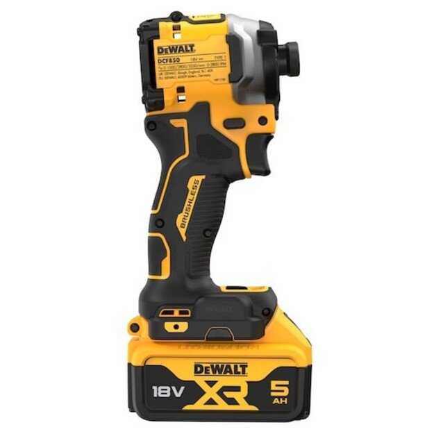 Smūginis suktuvas 18V,2x5,0Ah DCF850P2T TSTAK DEWALT 3