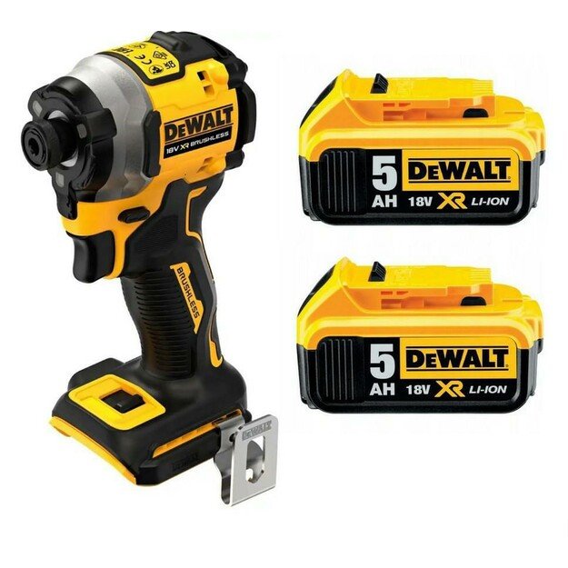 Smūginis suktuvas 18V,2x5,0Ah DCF850P2T TSTAK DEWALT 6