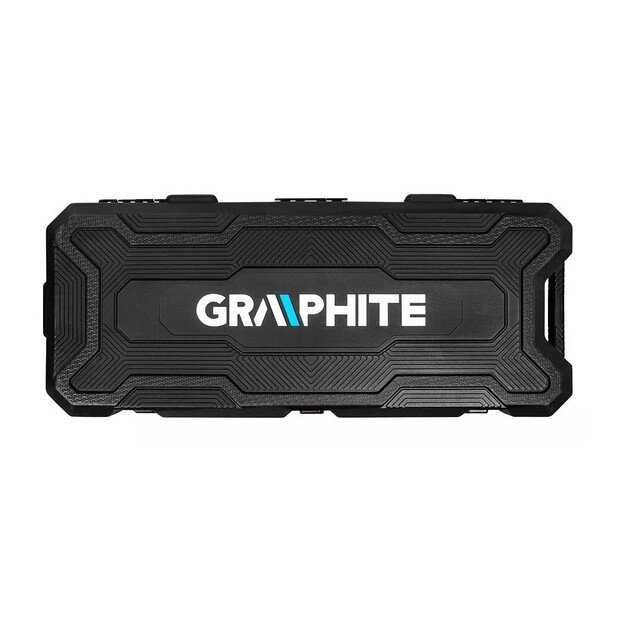 1700W Graphite demolition hammer 30mm hex chuck with carrying case 2