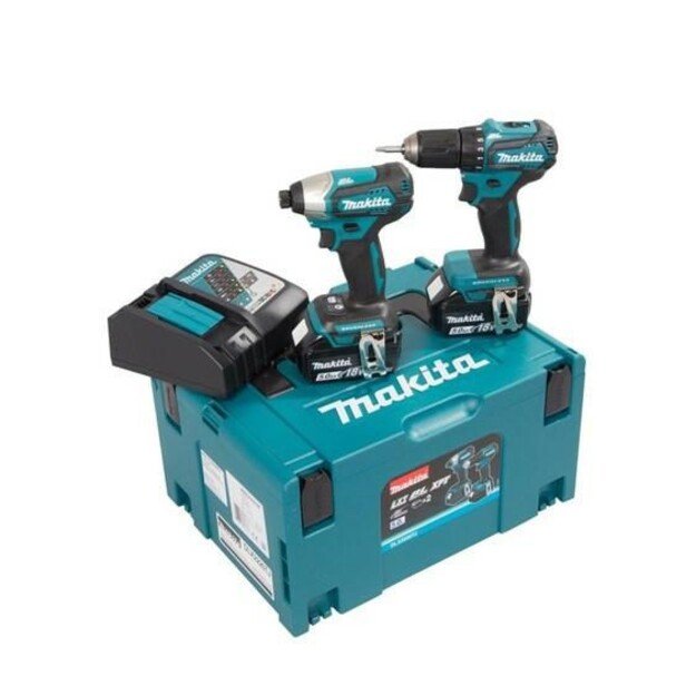 MAKITA. ZES. COMBO 18V (DHP487+DTD157) 2x2,0Ah DLX2414AJ