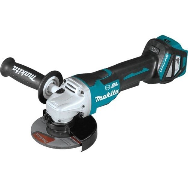 MAKITA ANGLE GRINDER 18V 125mm WITHOUT BATTERIES AND CHARGE. REG. REV. BLDC SUITCASE MAKPAC DGA517ZJ