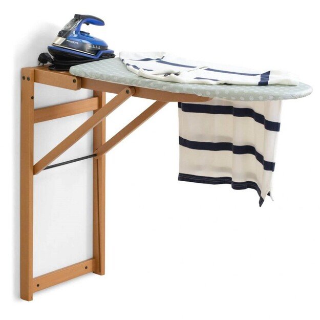 ARREDAMENTI STIROJOLLY Ironing board for wall hanging - 108 x 40 cm, Brown