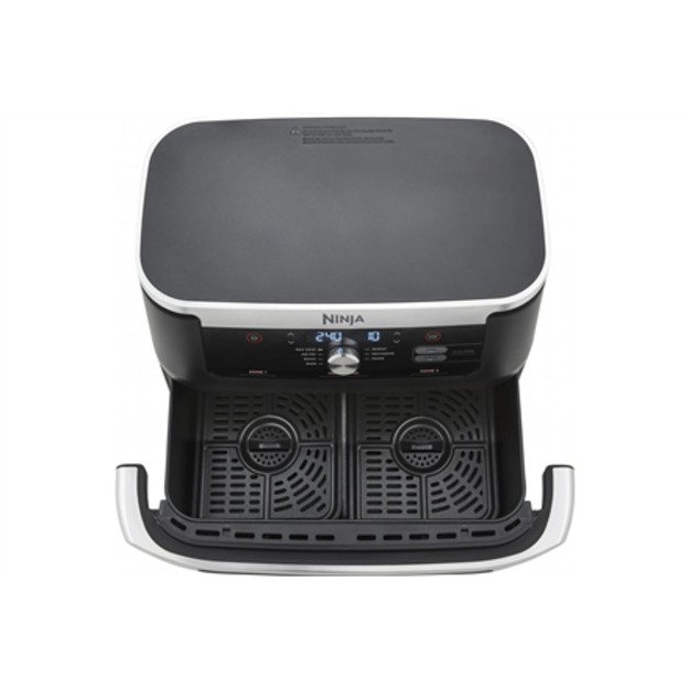 NINJA 6-in-1 Air Fryer | Foodi FLEX | Power 2470 W | Capacity 6.6 L | Black