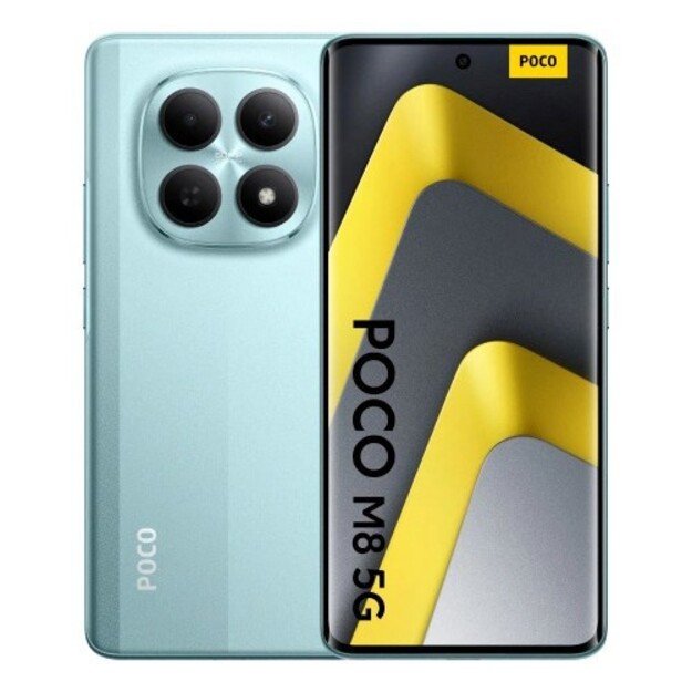 POCO M8 5G 17.2 cm (6.77 ) Hybrid Dual SIM USB Type-C 8 GB 256 GB 5520 mAh green