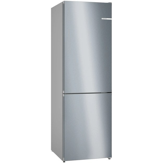 Bosch Serie 4 KGN362IDF fridge-freezer Freestanding 321 L D Stainless steel