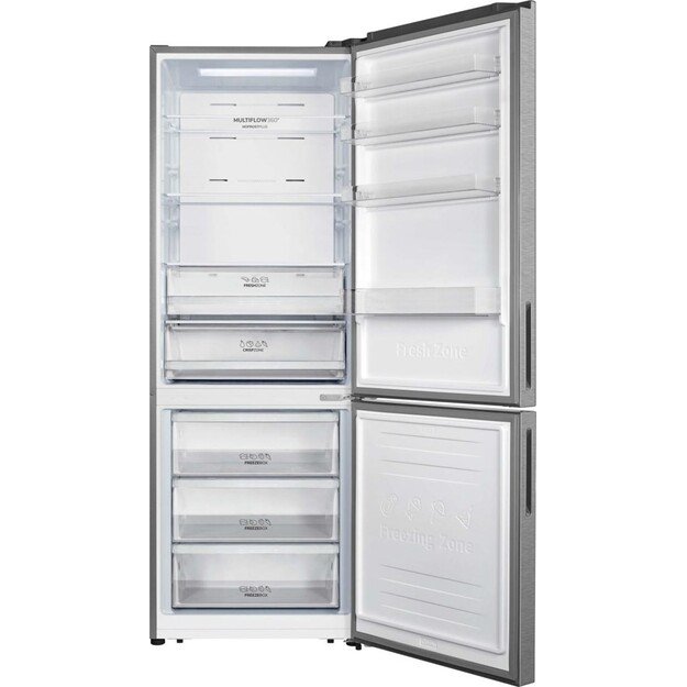Gorenje NRK720EAXL4 fridge-freezer Freestanding 495 L E Grey 2