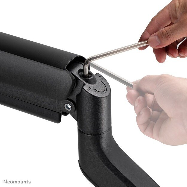 Neomounts DS70-450BL1 Monitor arm 17-42  - gas spring - Topfix - 180&deg;-stop