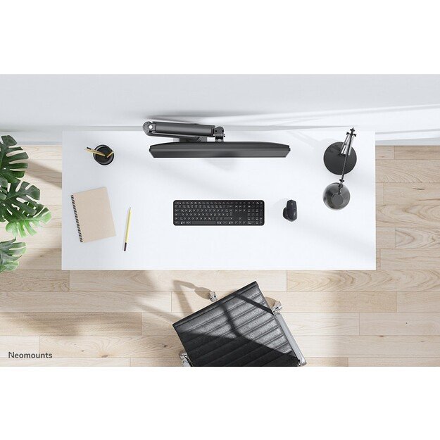 Neomounts DS70-450BL1 Monitor arm 17-42  - gas spring - Topfix - 180&deg;-stop