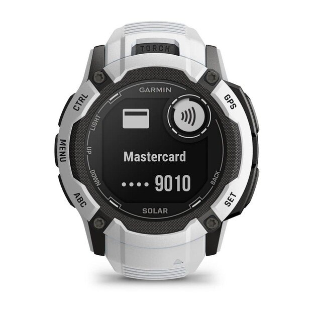 Garmin Instinct 2X Solar 2.79 cm (1.1 ) MIP 50 mm Digital 176 x 176 pixels Touchscreen White GPS (satellite) 1