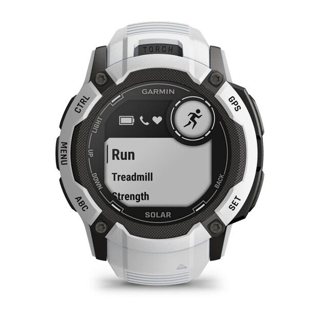 Garmin Instinct 2X Solar 2.79 cm (1.1 ) MIP 50 mm Digital 176 x 176 pixels Touchscreen White GPS (satellite) 8