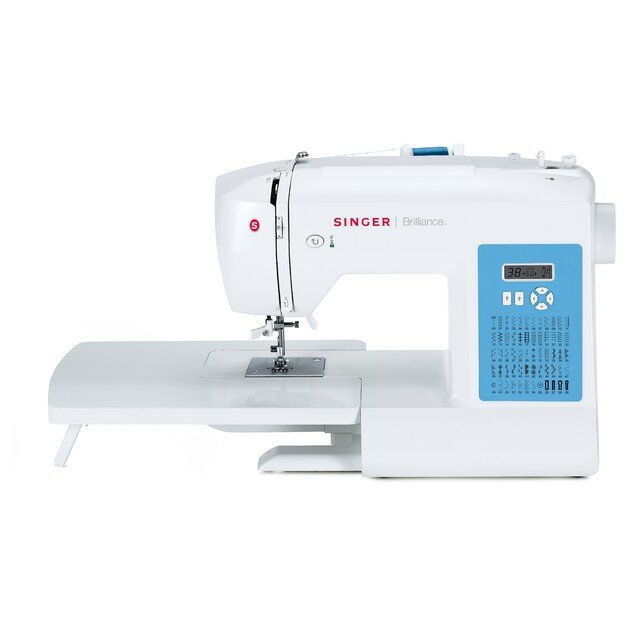 Singer | Sewing Machine | 6160 Brilliance | Number of stitches 60 | Number of buttonholes 6 | White