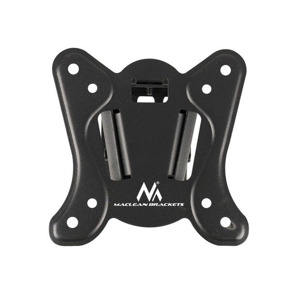 Maclean MC-415 TV Monitor Wall Mount 13 -32  30kg Tilt Rotate max. VESA 100x100 30kg Black Slim Universal Powder Coated