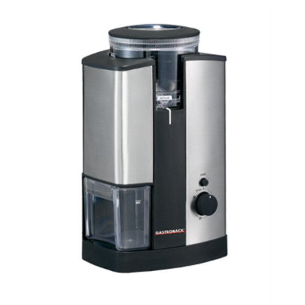 Gastroback 42602 Black, Silver, Coffee grinder, 165W W