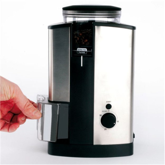 Gastroback 42602 Black, Silver, Coffee grinder, 165W W