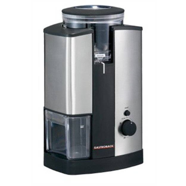 Gastroback 42602 Black, Silver, Coffee grinder, 165W W