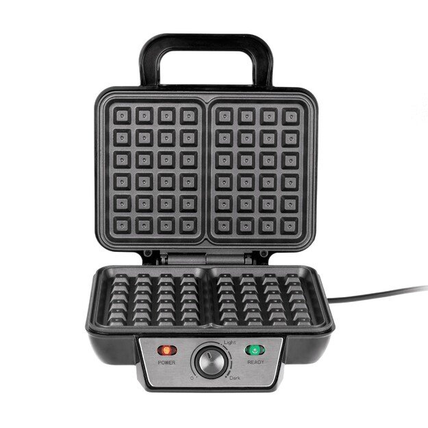 Camry | Waffle Maker | CR 3046 | 1600 W | Number of pastry 2 | Belgium | Black/Stainless Steel