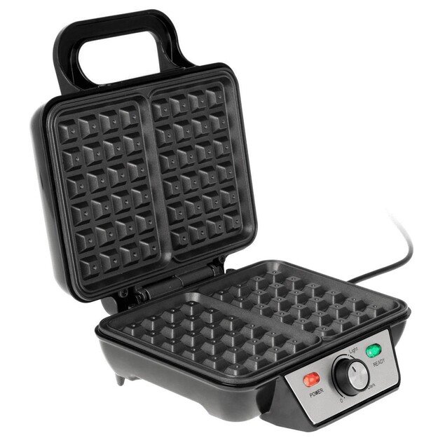 Camry | Waffle Maker | CR 3046 | 1600 W | Number of pastry 2 | Belgium | Black/Stainless Steel