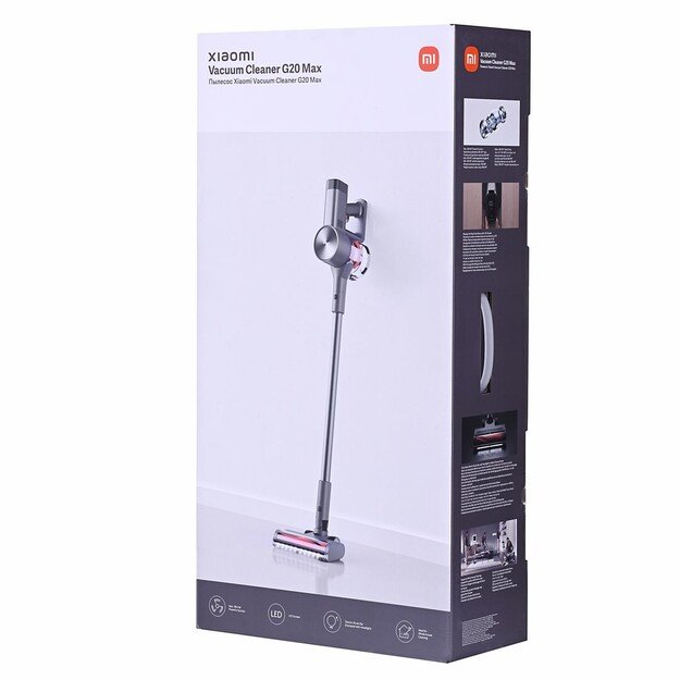 Xiaomi | Vacuum Cleaner | G20 Max | Cordless operating | 520 W | 25.2 V | Operating time (max) 60 min | Grey | Warranty 24 month 34