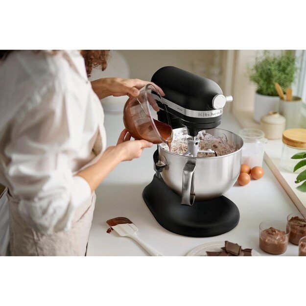KitchenAid 5KSM60SPXEBM Stand mixer 375 W Black 2